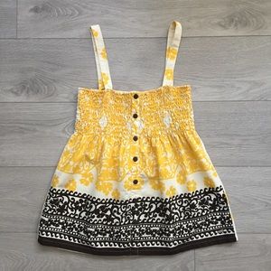 Roxy linen canvas swing top